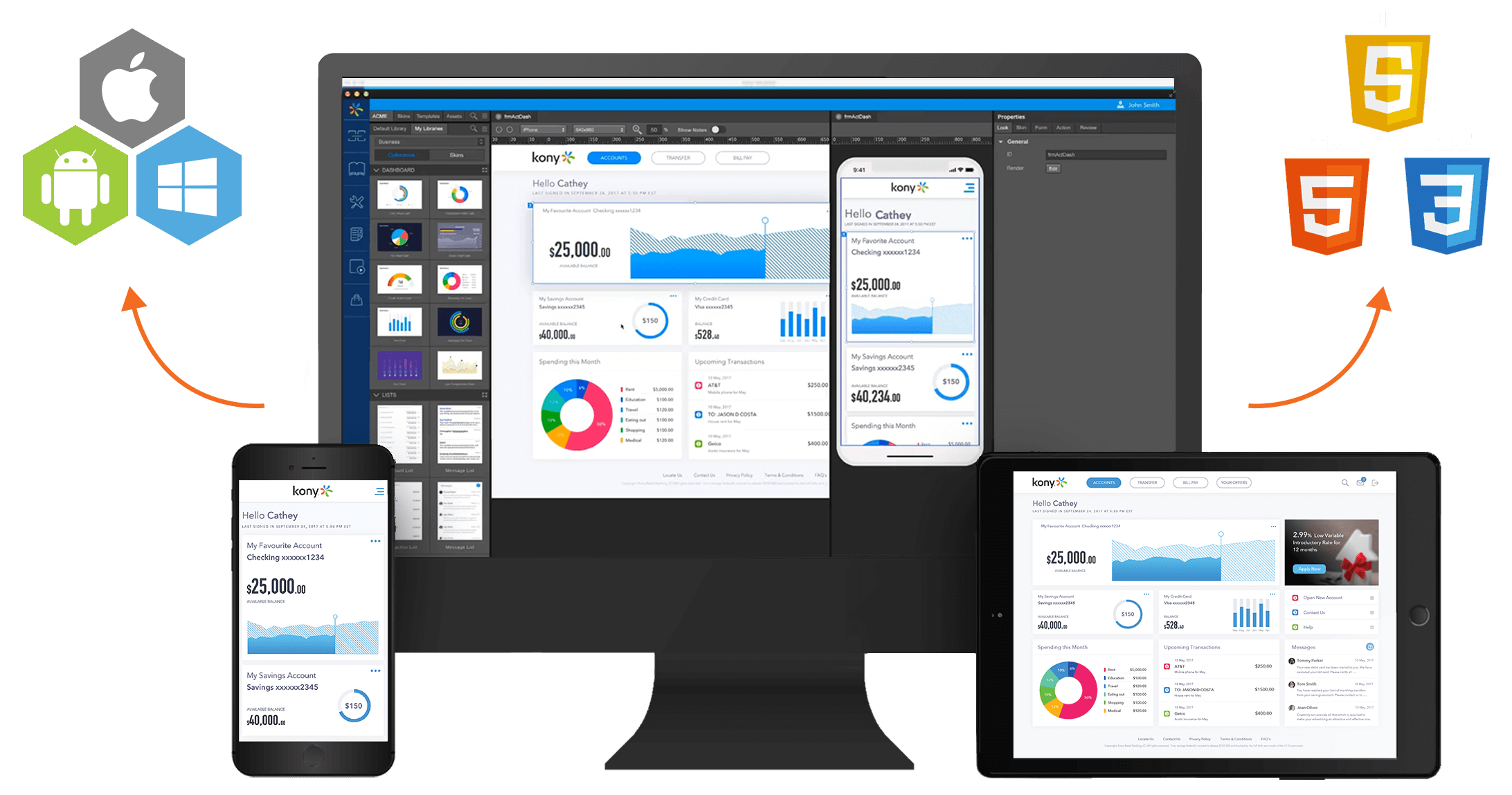 Temenos Quantum progressive web app (PWA) capabilities