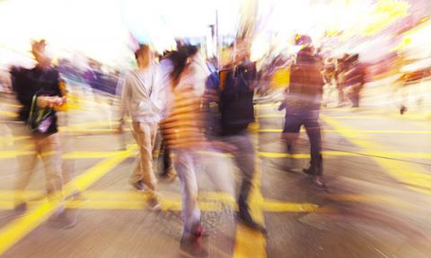 Mobile Time crowd